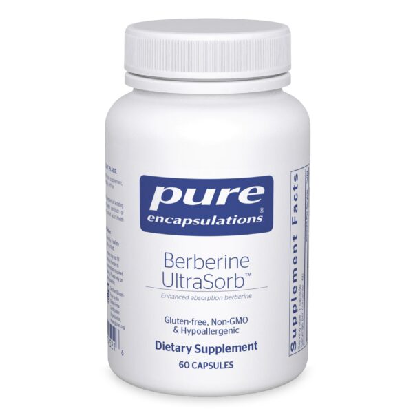 Frasco de Pure Encapsulations Berberine UltraSorb