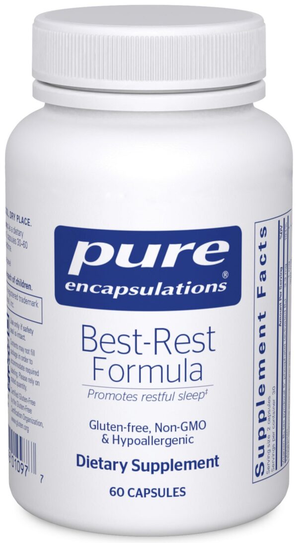 Pure Encapsulations Best-Rest suplemento para sueño reparador cápsulas