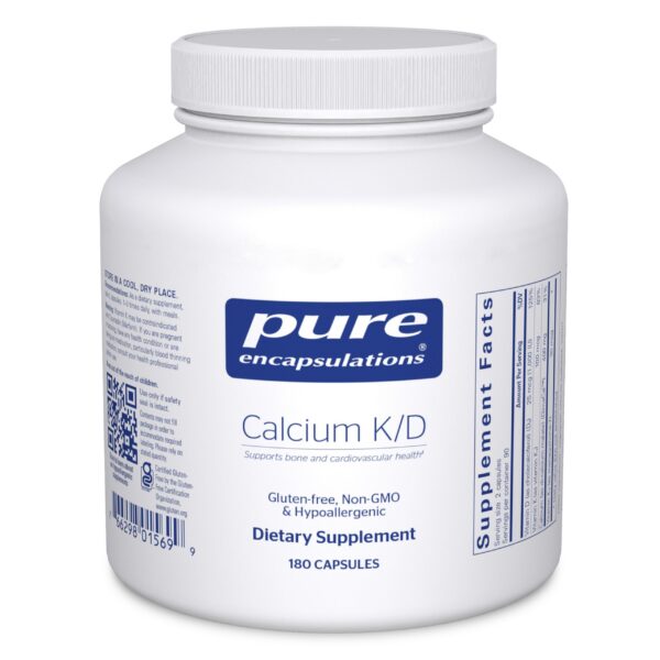 Frente de Pure Encapsulations Calcium K/D