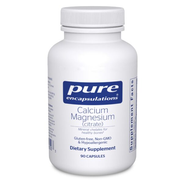 Frasco Pure Encapsulations Calcium Magnesium (Citrate)