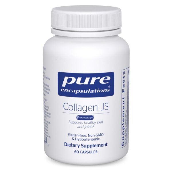 Version 1.0.0 Pure Encapsulations Collagen JS etiqueta frontal