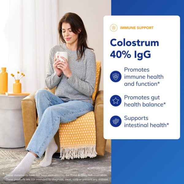 Cápsulas de colostro 40% IgG