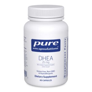 Version 1.0.0 Pure Encapsulations DHEA micronizado frasco