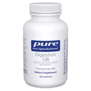 Cápsulas Digestion GB de Pure Encapsulations