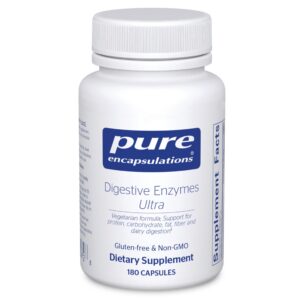 Frasco de Pure Encapsulations Digestive Enzymes Ultra