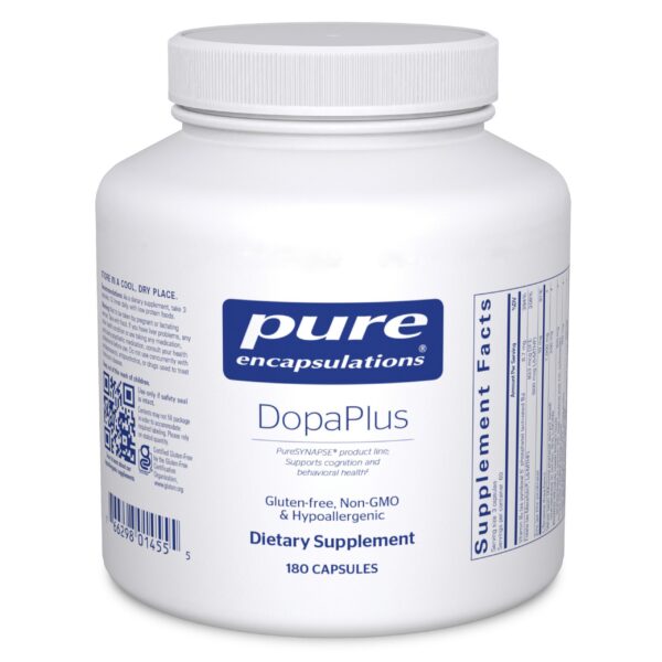 Pure Encapsulations DopaPlus 180 cápsulas soporte dopamina