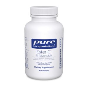 Pure Encapsulations Ester-C vitamina c antioxidante 90 cápsulas