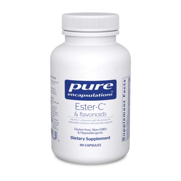 Pure Encapsulations Ester-C vitamina c antioxidante 90 cápsulas