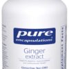 Pure Encapsulations extracto de jengibre suplemento 120 cápsulas