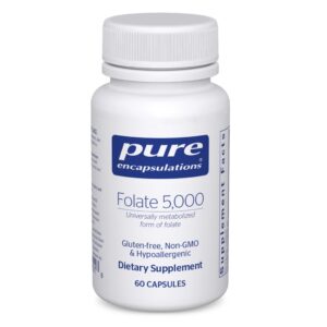 Version 1.0.0 Producto Pure Encapsulations Folato 5000 cápsulas