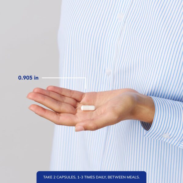 Detalle de cápsulas L-Arginina