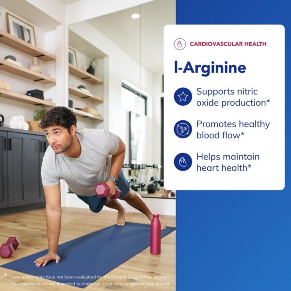 Frente del frasco de L-Arginina