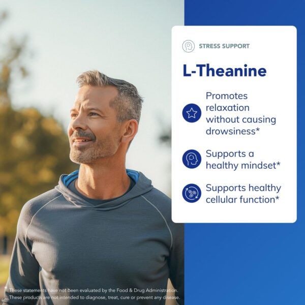 Etiqueta de ingredientes Pure Encapsulations L-Theanine