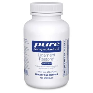 Version 1.0.0 Pure Encapsulations Ligament Restore 120 cápsulas