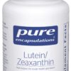Frente de Pure Encapsulations Lutein & Zeaxanthin 60 cápsulas