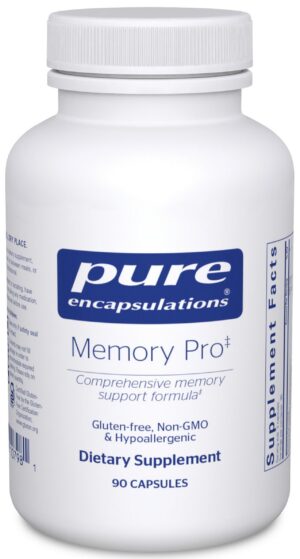 Version 1.0.0 Pure Encapsulations Memory Pro 90 cápsulas para memoria