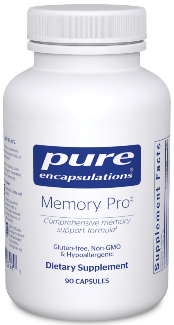 Pure Encapsulations Memory Pro 90 cápsulas para memoria