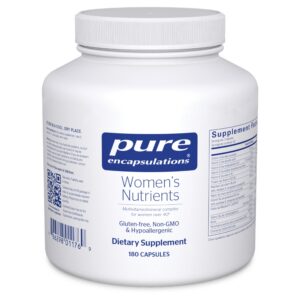 Multivitamínico Pure Encapsulations para mujeres mayores de 40