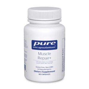 Version 1.0.0 Pure Encapsulations Muscle Repair+ etiqueta frontal