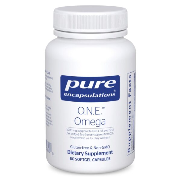 Etiqueta frontal Pure Encapsulations O.N.E. Omega