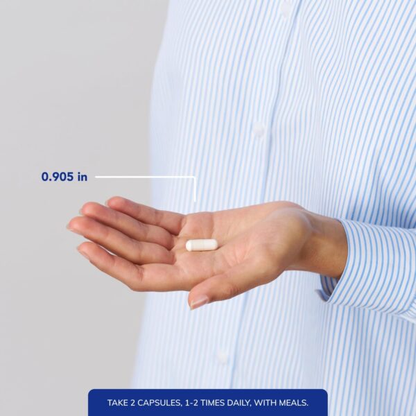 Interior del frasco con cápsulas Pantethine