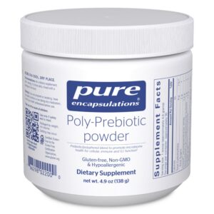 Pure Encapsulations polipre-biótico en polvo suplemento salud digestiva