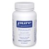 Frente del frasco Pure Encapsulations Potasio Aspartato