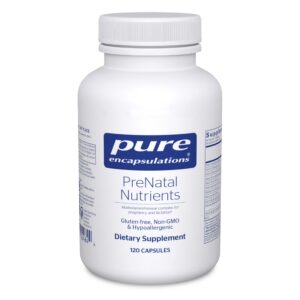 Pure Encapsulations PreNatal Nutrients 120 cápsulas envase