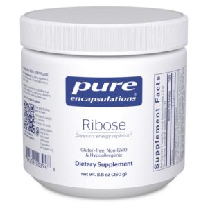 Pure Encapsulations Ribosa suplemento energético polvo