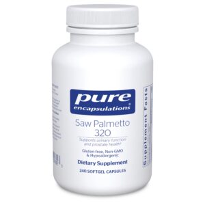Pure Encapsulations Saw Palmetto 320 cápsulas blandas para próstata