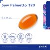 Pure Encapsulations Saw Palmetto 320 ingredientes para salud urinaria