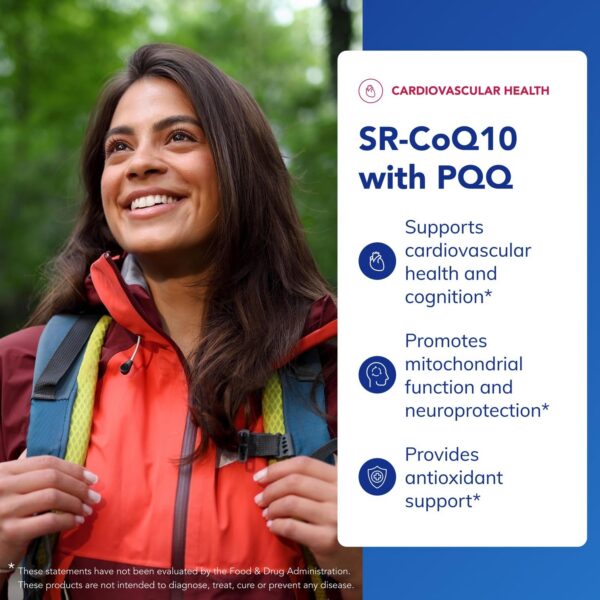 Cápsulas SR-CoQ10 con PQQ en empaque