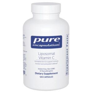 Pure Encapsulations Vitamina C Liposomal 120 cápsulas frasco
