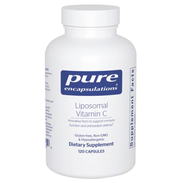 Pure Encapsulations Vitamina C Liposomal 120 cápsulas frasco