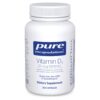 Pure Encapsulations vitamina d3 1000 ui frasco y etiqueta