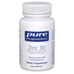 Version 1.0.0 Frasco de Zinc Pure Encapsulations 30 mg