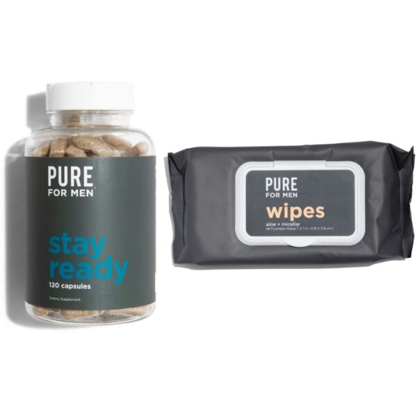 Pure for Men fibra vegana 120 cápsulas para limpieza