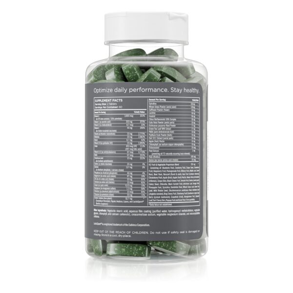 Version 1.0.0 Etiqueta frontal de Pure for Men Multivitamin