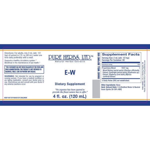 Pure Herbs envase perfil mezcla herbal natural