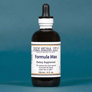 Suplemento Pure Herbs Fórmula Max 4 oz botella