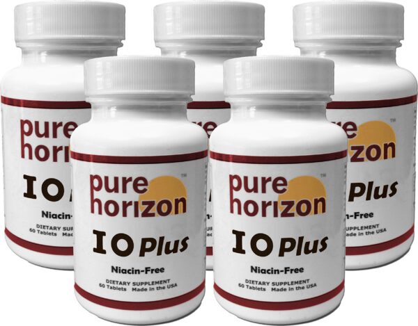 IOPlus Pure Horizon frasco y etiqueta