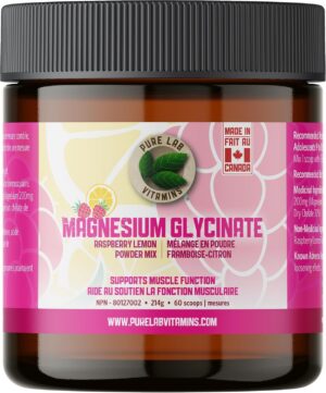 Frasco de Magnesio glicinato 214 g frasco