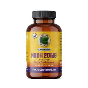 Pure Labs Vitamins NADH Uniquitol 60 cápsulas