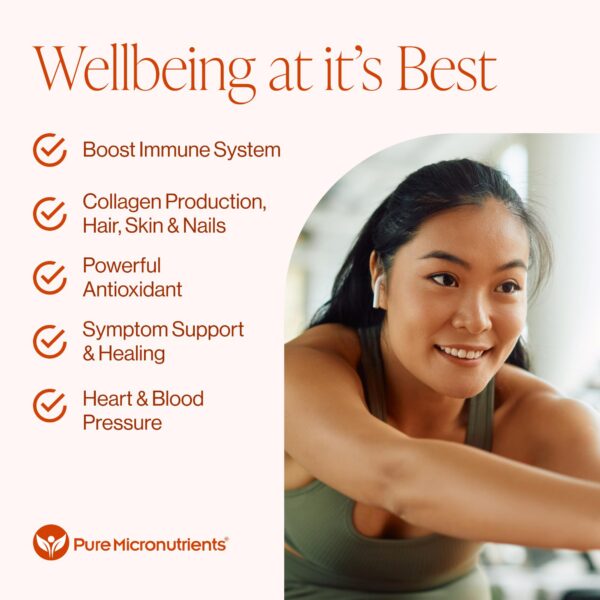 Pure Liposomal vitamina c apoyo sistema inmunológico