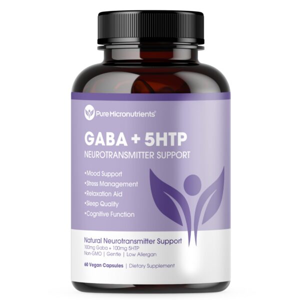 Version 1.0.0 Frontal de Pure Micronutrients 5-HTP GABA