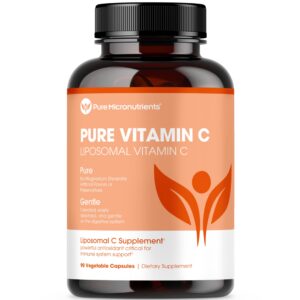 Version 1.0.0 Pure Micronutrients vitamina c liposomal 1400mg frasco de cápsulas