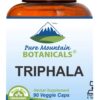 Pure Mountain Botanicals Triphala cápsulas paquete 90 vegano kosher