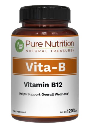 Pure Nutrition Vitamina B12 frasco frontal