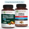Frente de Pure Nutrition multivitamínico hombres
