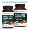 Etiqueta del multivitamínico de Pure Nutrition hombres y mujeres